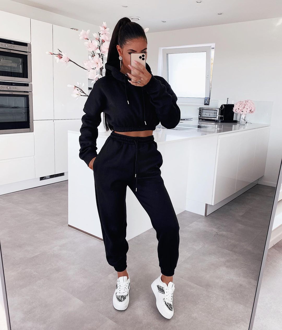 Survêtement confortable femme – Ensemble de jogging doux et élégant pour sport