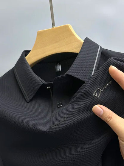 Polo décontracté homme – T-shirt en coton léger à manches courtes pour été