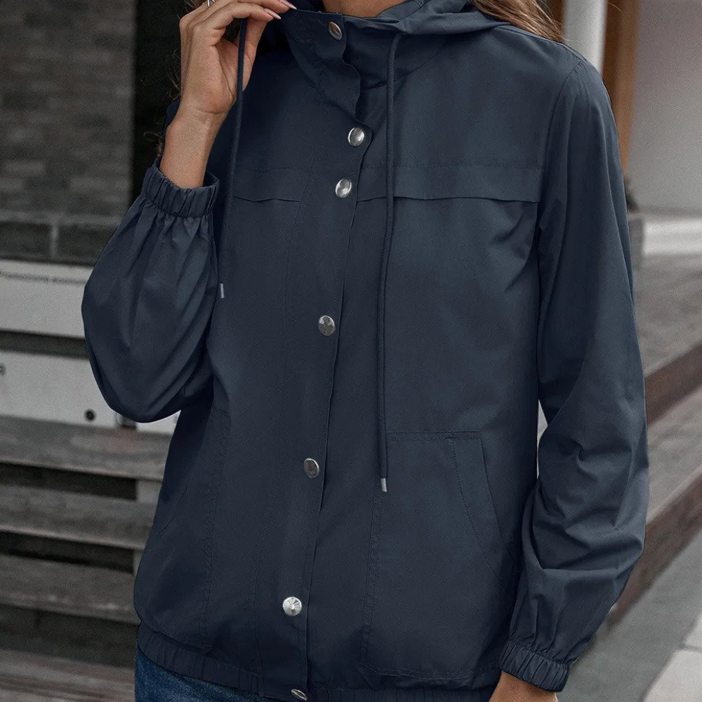 Veste coupe-vent femme – Veste décontractée légère et imperméable pour extérieur