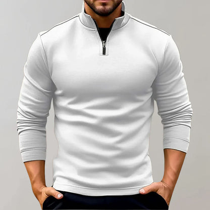 Pull homme stylé – Pull en laine doux à col rond pour look décontracté