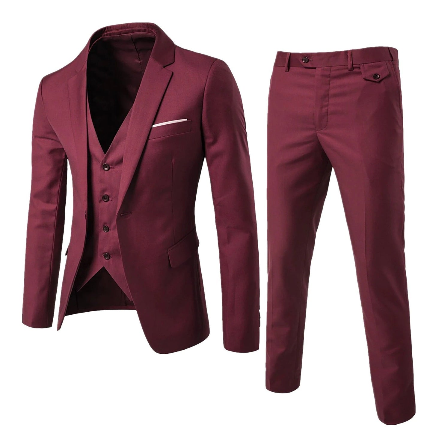 Costume sur mesure homme – Ensemble élégant en laine pour occasions spéciales