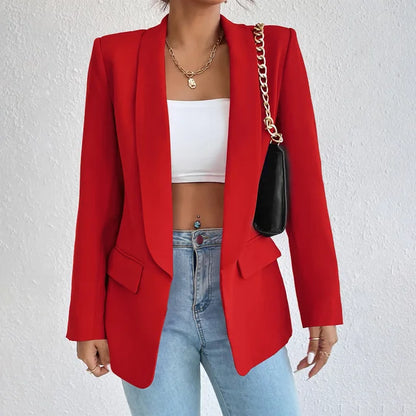 Blazer élégant femme – Veste chic en tissu léger pour tenue habillée et soirée