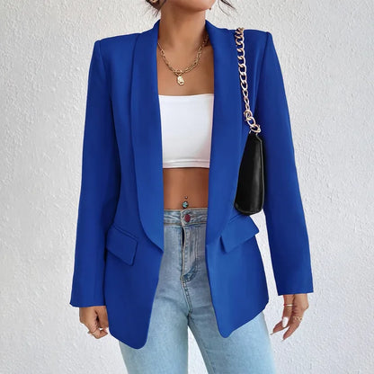 Blazer élégant femme – Veste chic en tissu léger pour tenue habillée et soirée