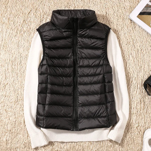 Gilet rembourré femme – Veste chaude et élégante pour hiver et mi-saison