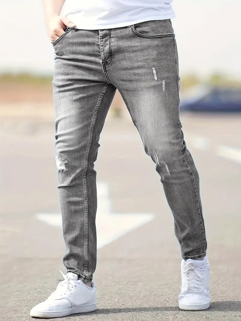 Jeans ajustés homme – Denim stretch confortable et élégant pour toutes occasions