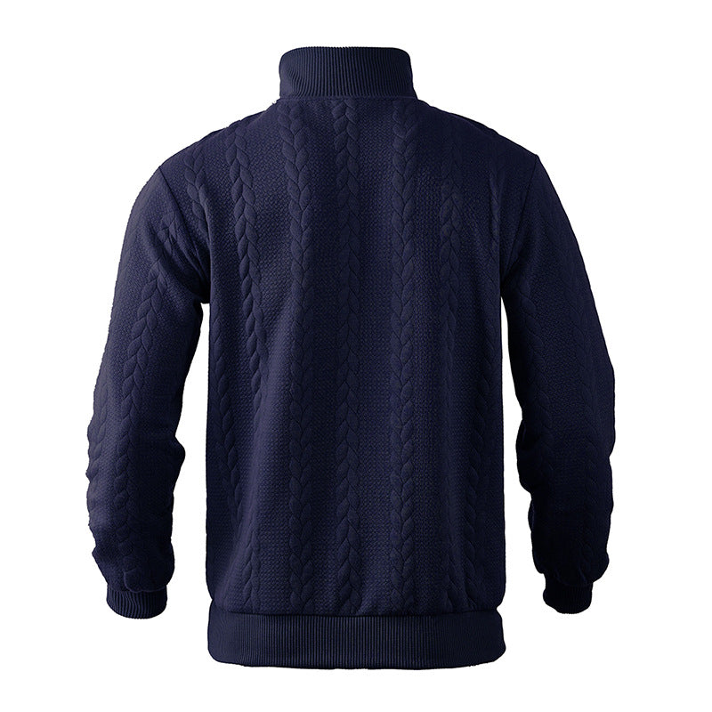 Pull douillet homme – Pull en laine doux et chaud pour hiver élégant