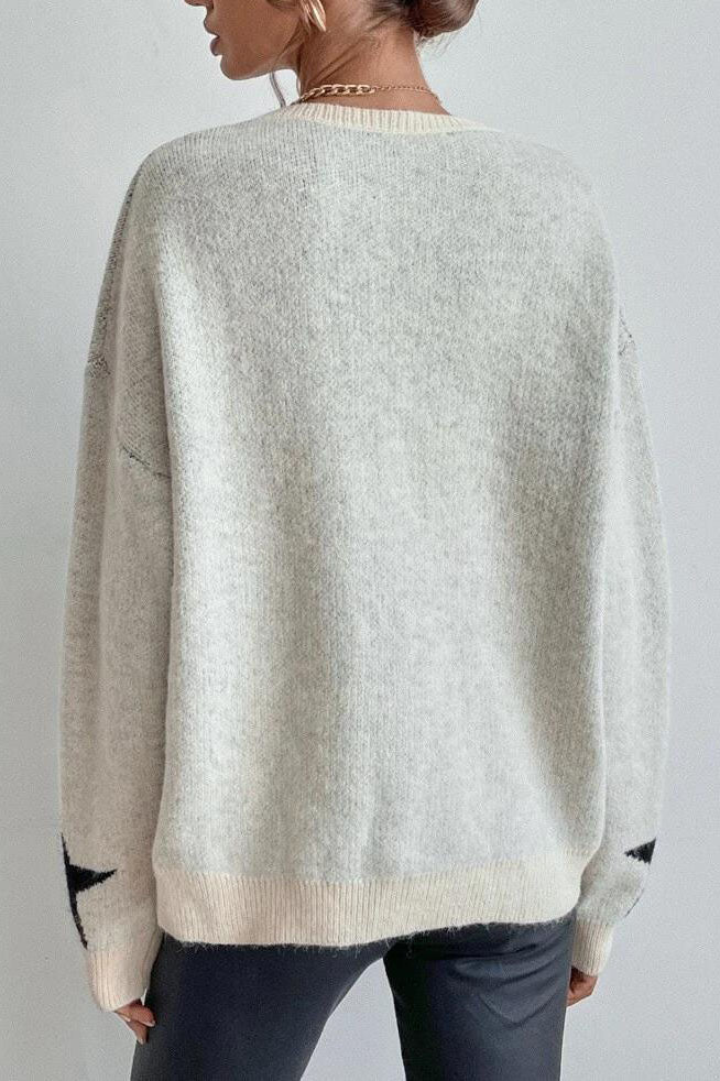 Pull décontracté femme – Sweat en coton doux, coupe moderne et confortable