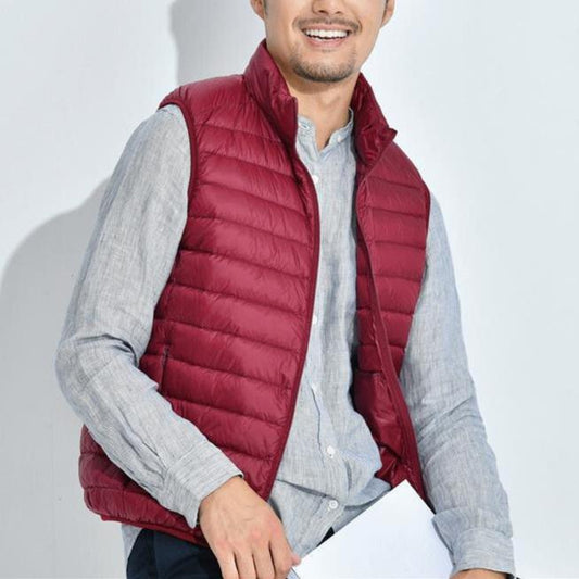 Gilet rembourré homme – Veste chaude et légère pour hiver et outdoor