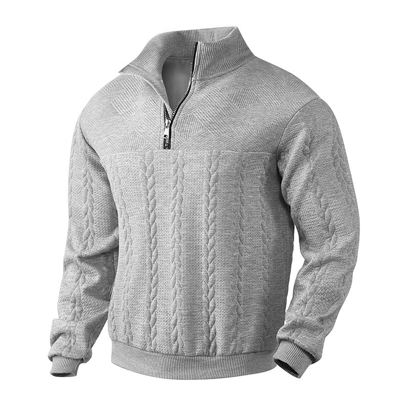 Pull douillet homme – Pull en laine doux et chaud pour hiver élégant