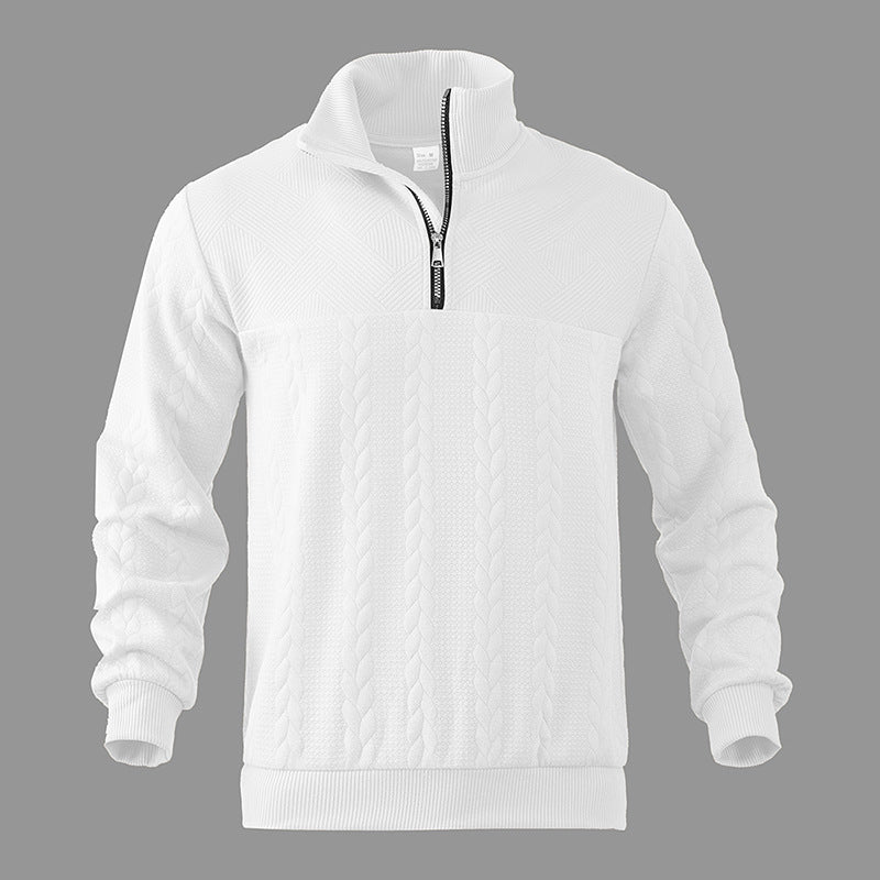 Pull douillet homme – Pull en laine doux et chaud pour hiver élégant