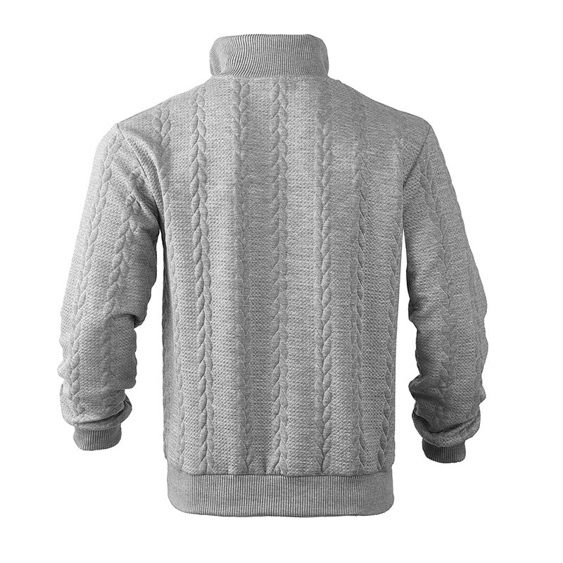 Pull douillet homme – Pull en laine doux et chaud pour hiver élégant