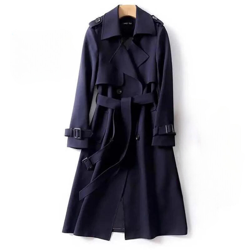 Manteau ceinturé femme – Veste élégante en laine pour hiver chic et tendance