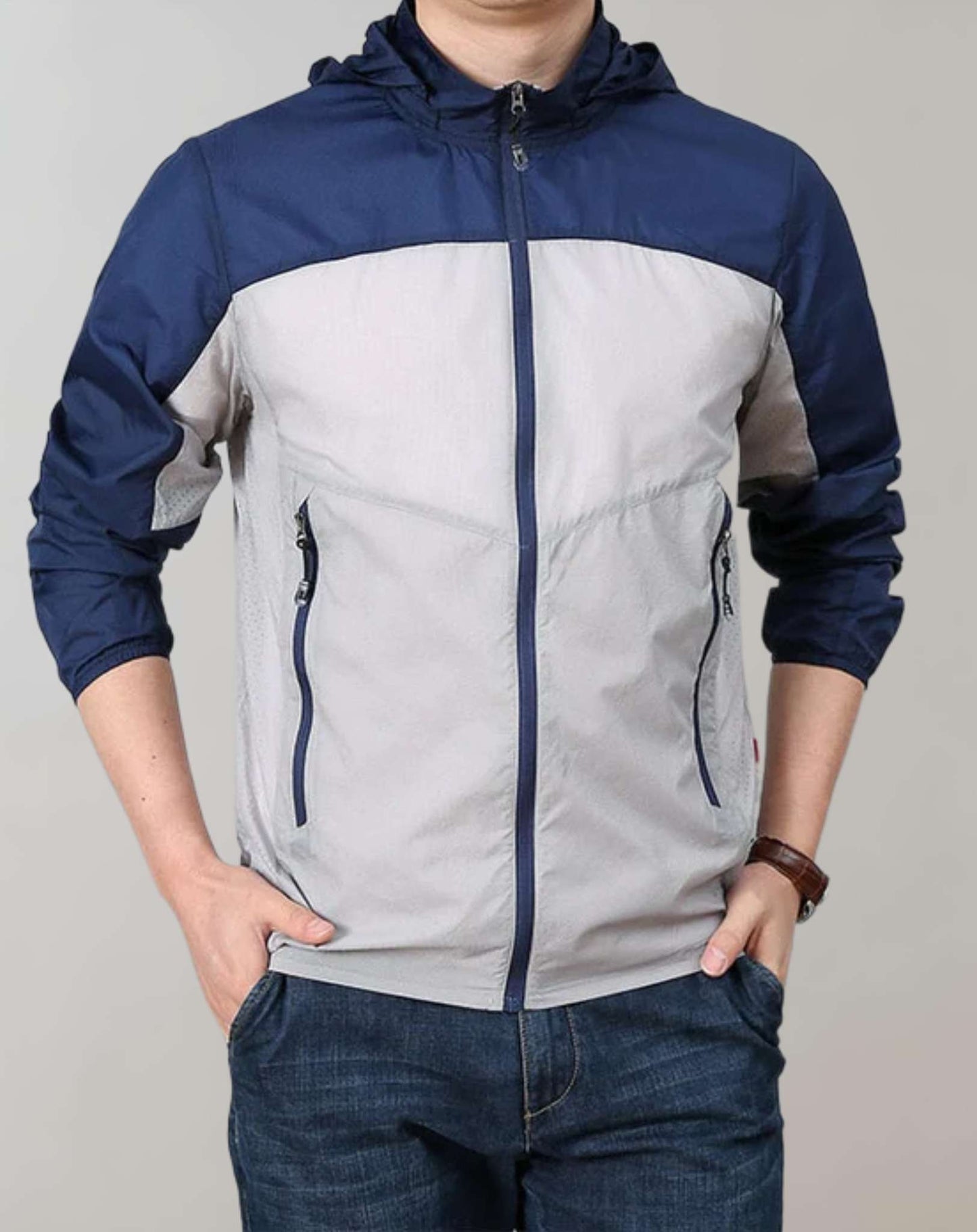 Veste décontractée homme – Veste légère en coton pour casual et loisirs