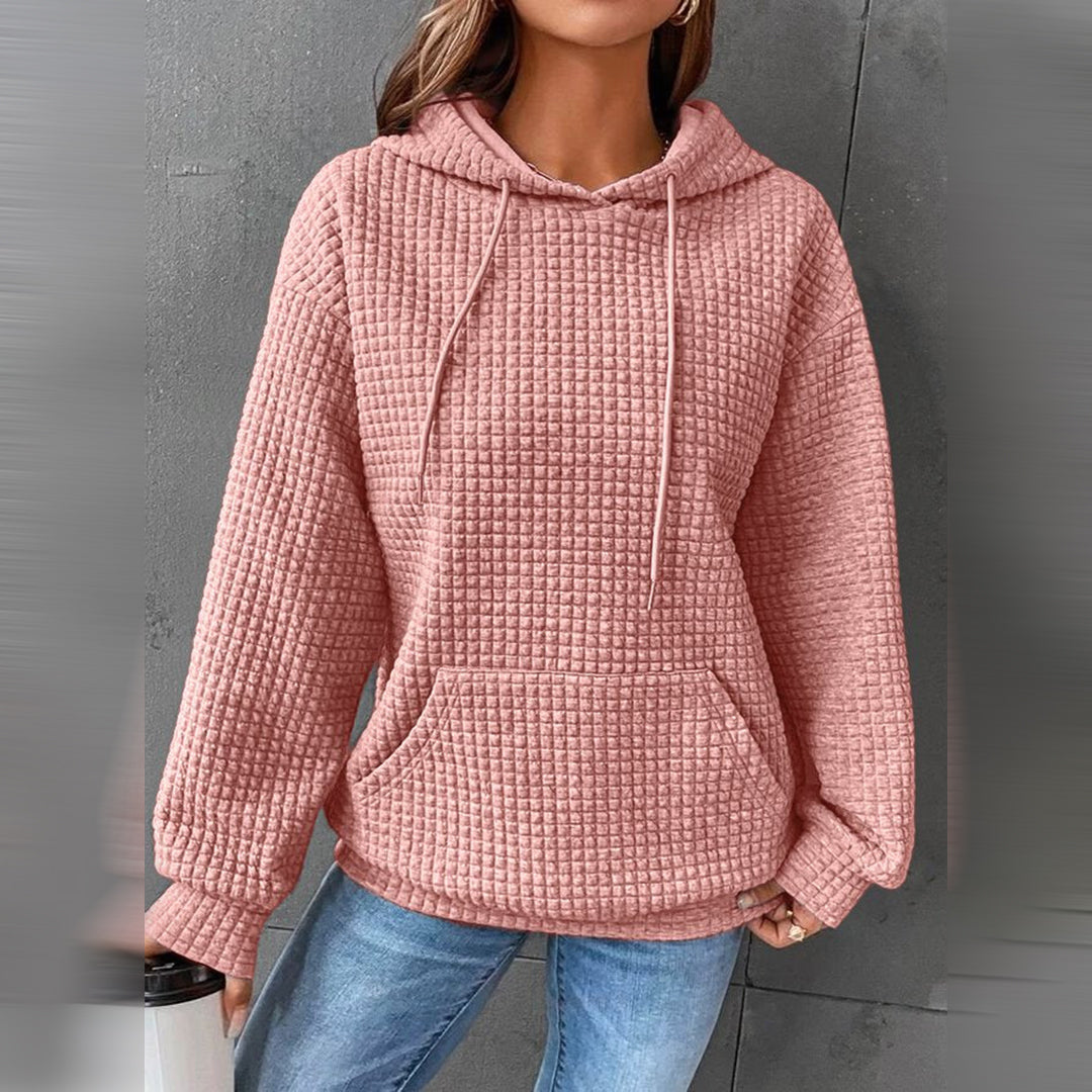 Pull classique femme – Pull en laine doux et confortable pour automne hiver