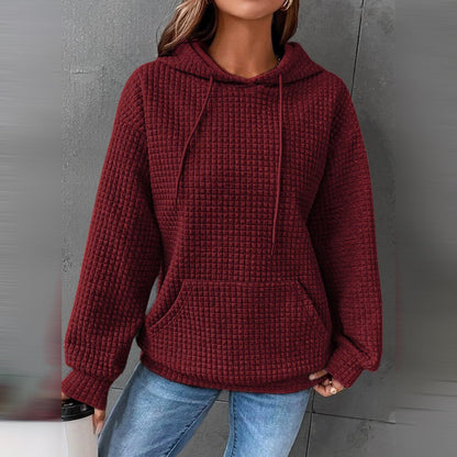 Pull classique femme – Pull en laine doux et confortable pour automne hiver