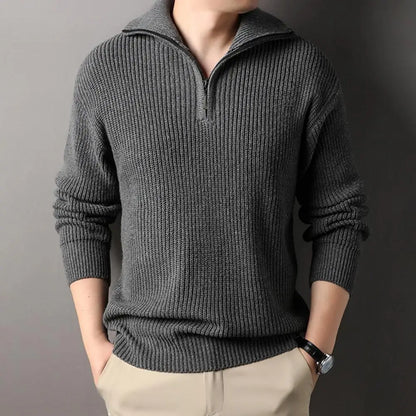 Pull classique homme – Pull en laine doux et confortable pour toutes occasions