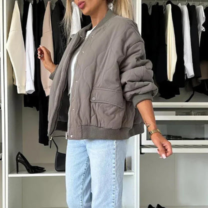 Veste élégante femme – Veste chic en tissu léger pour soirée et bureau