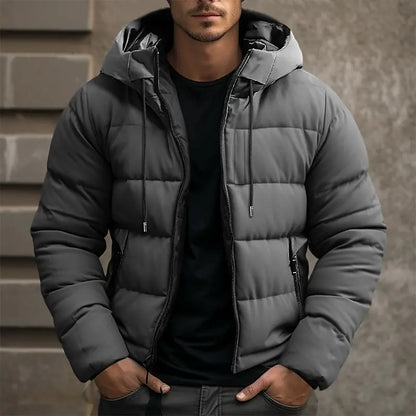 Veste d'hiver homme – Manteau rembourré chaud et élégant pour le froid