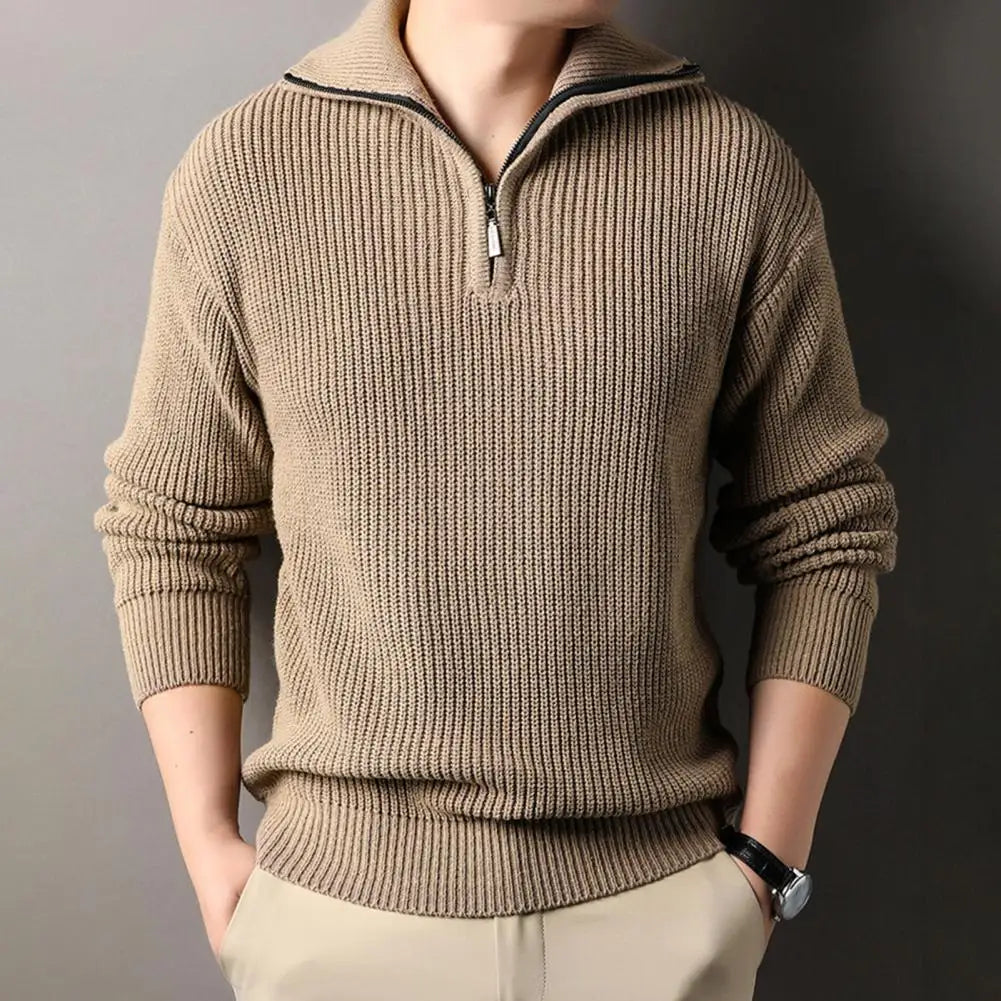 Pull classique homme – Pull en laine doux et confortable pour toutes occasions