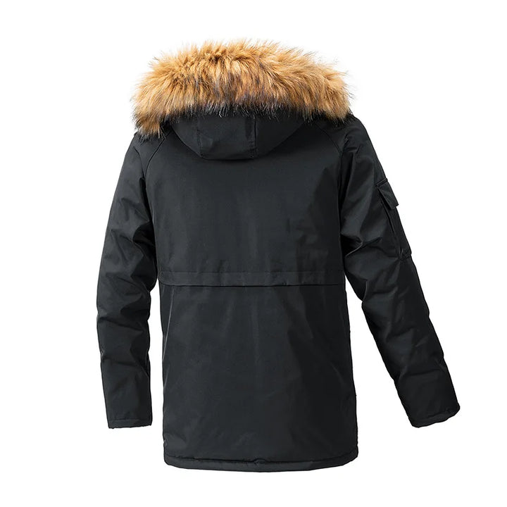 Manteau d'hiver homme – Manteau chaud en laine tendance pour froid