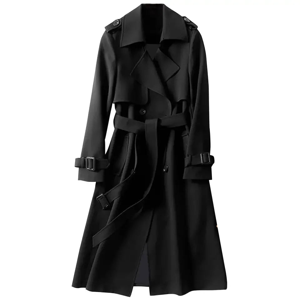 Manteau ceinturé femme – Veste élégante en laine pour hiver chic et tendance