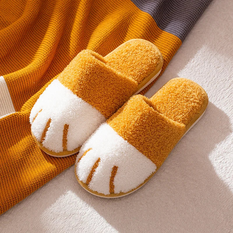 Pantoufles d'hiver femme – Chaussons chauds en peluche confortables et douillets