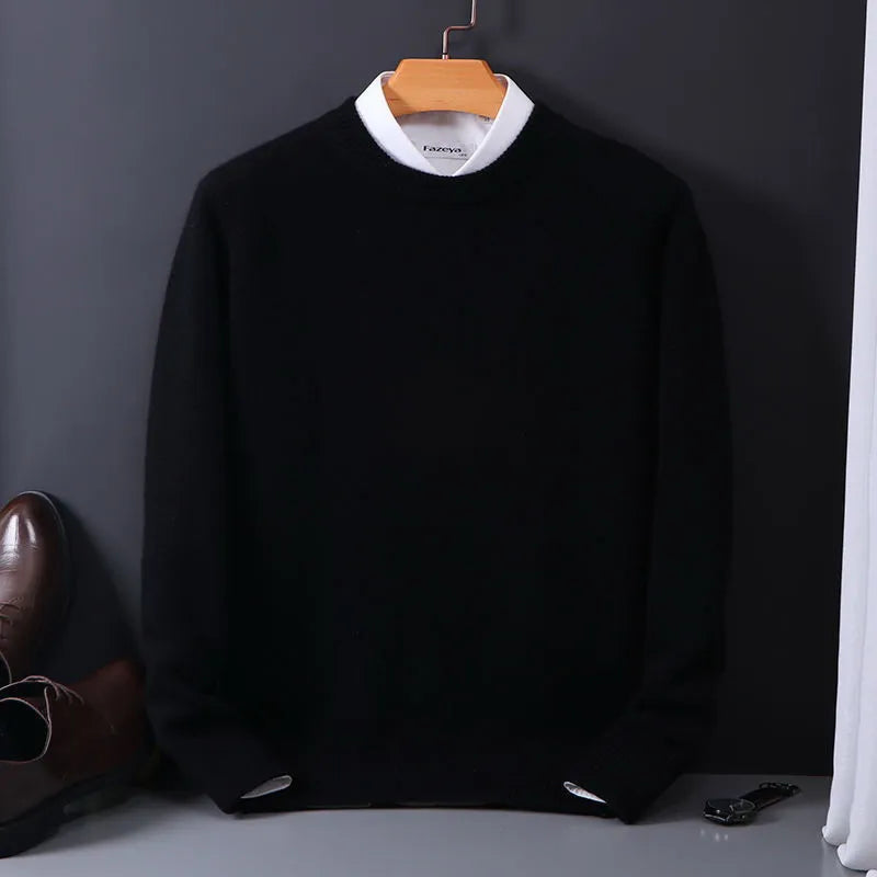 Pull élégant homme – Pull en laine doux et confortable pour toutes occasions