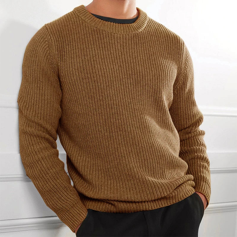 Pull élégant homme – Pull en laine doux, coupe moderne et design chic