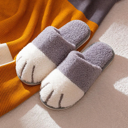 Pantoufles d'hiver femme – Chaussons chauds en peluche confortables et douillets