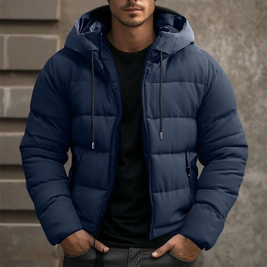 Veste d'hiver homme – Manteau rembourré chaud et élégant pour le froid