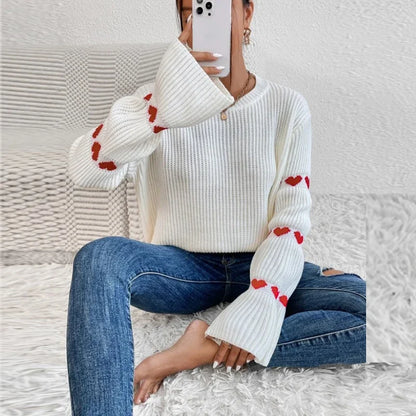 Pull en tricot élégant femme – Pull chic en laine doux et confortable pour l'hiver