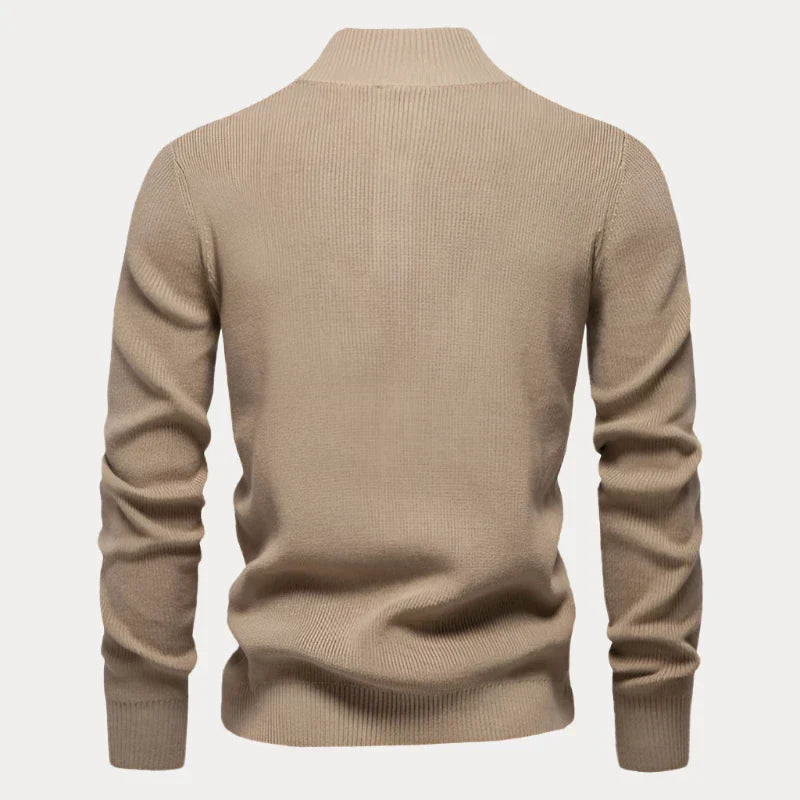 Pull en tricot homme – Pull élégant avec boutons, style décontracté et confortable