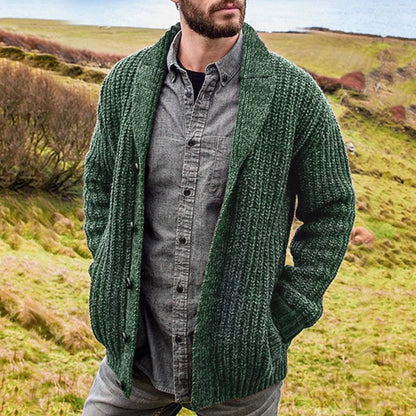 Veste en tricot homme – Pull confortable en laine doux pour hiver élégant