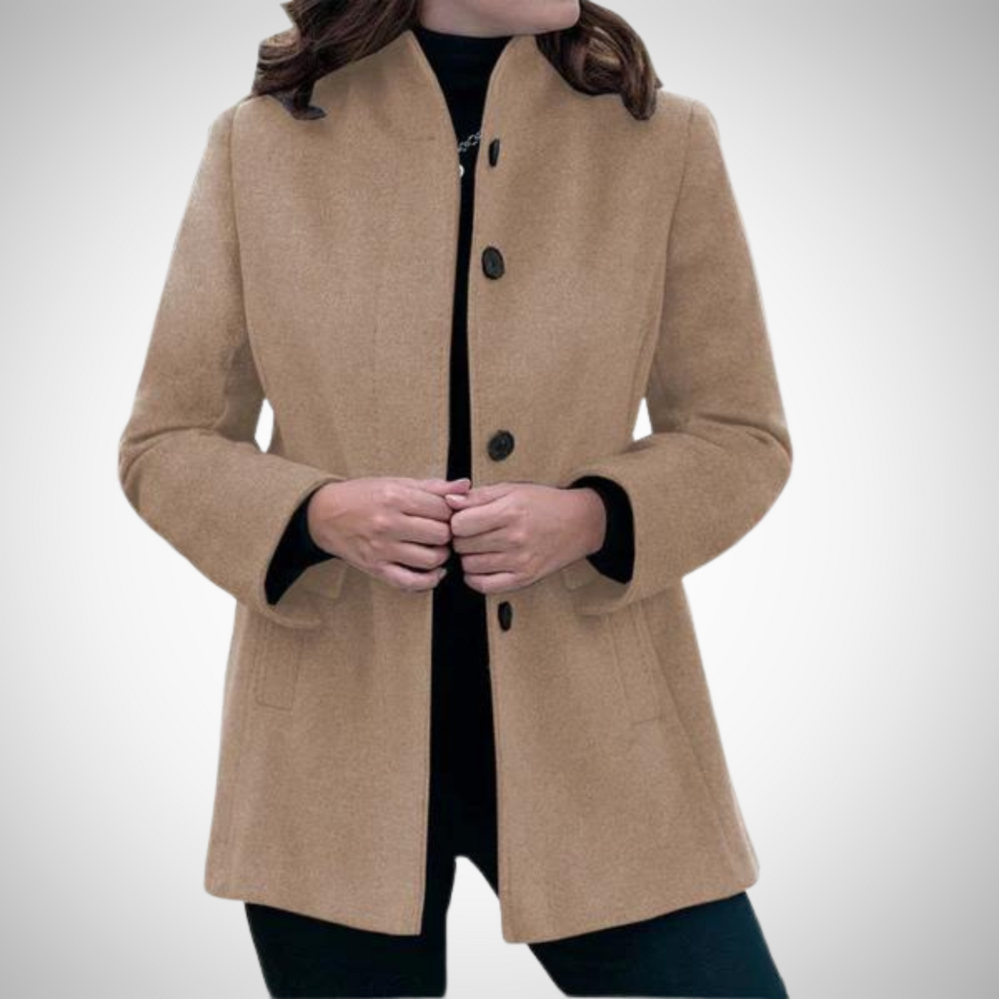 Manteau décontracté femme – Veste légère en coton pour automne et hiver