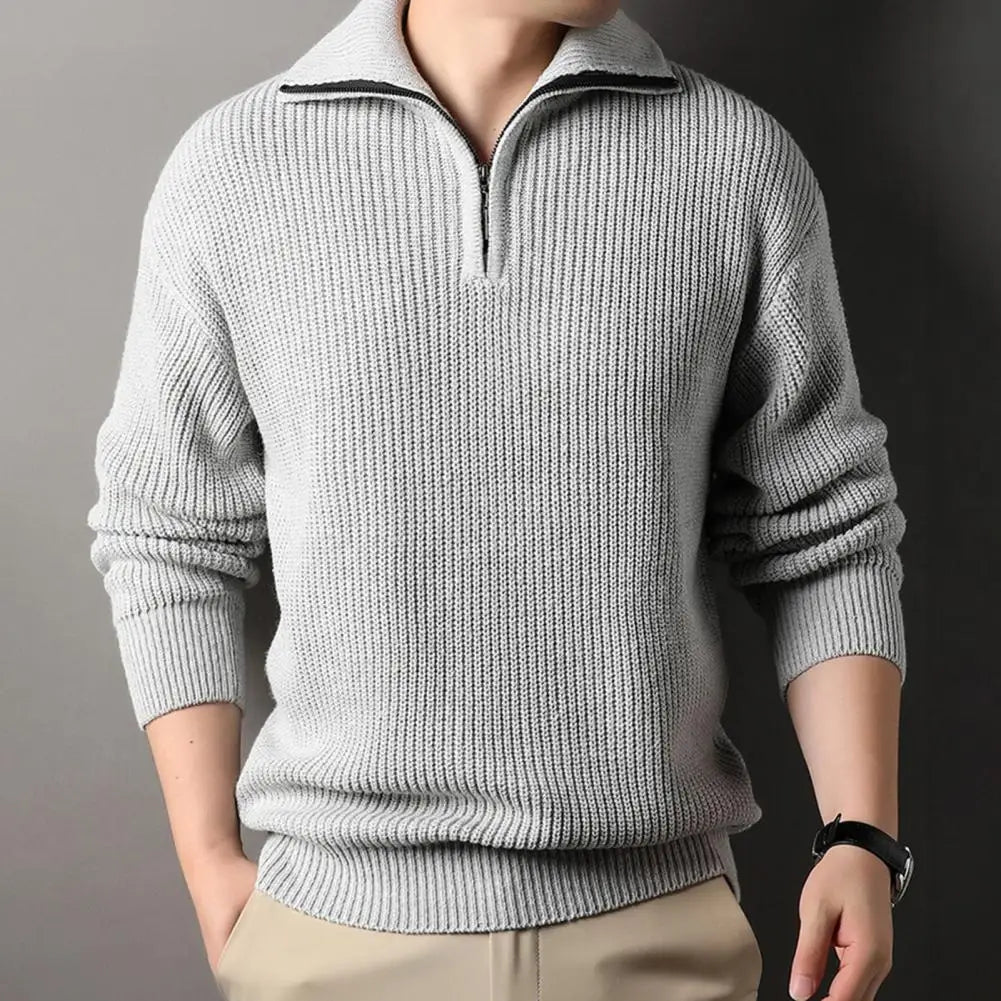 Pull classique homme – Pull en laine doux et confortable pour toutes occasions