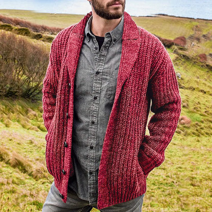 Veste en tricot homme – Pull confortable en laine doux pour hiver élégant