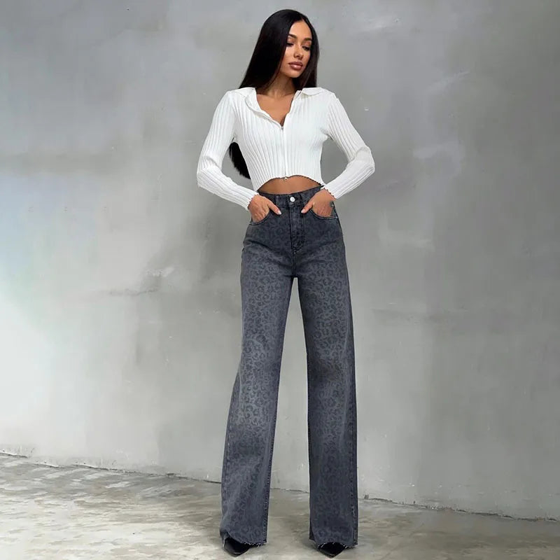 Jeans femme mode – Jean skinny élégant en denim confortable et tendance