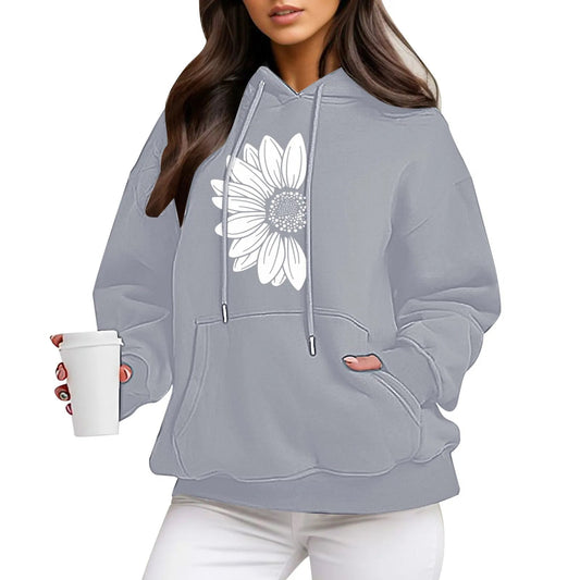 Pull confortable femme – Sweat doux en coton, coupe décontractée et tendance