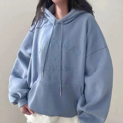 Pull à capuche femme – Sweatshirt confortable en coton doux pour casual chic