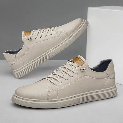 Chaussures homme élégantes – Chaussures de loisirs confortables en cuir pour sorties