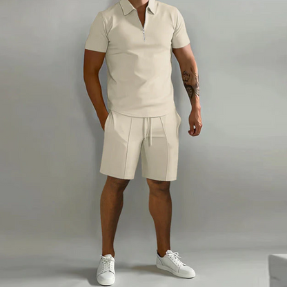 Ensemble d'été homme – Tenue légère et élégante en coton pour vacances