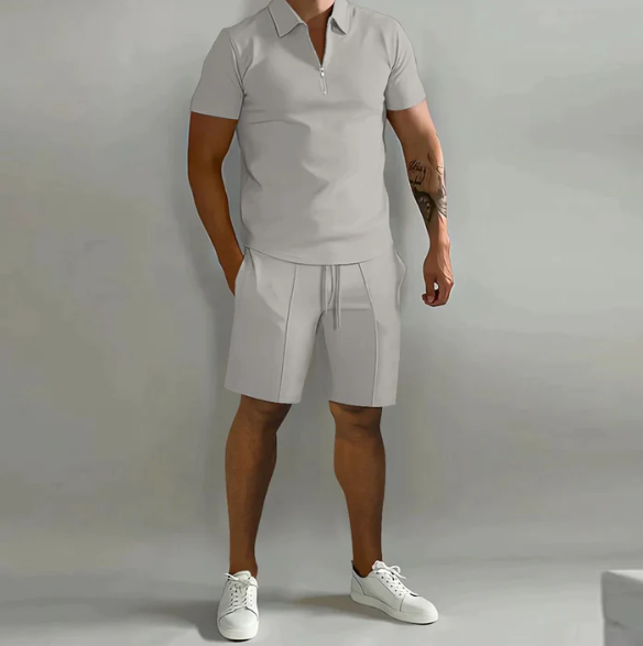 Ensemble d'été homme – Tenue légère et élégante en coton pour vacances