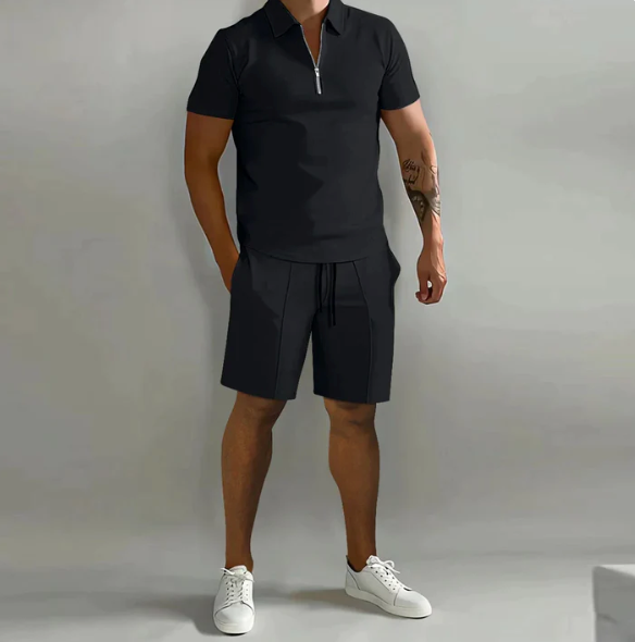 Ensemble d'été homme – Tenue légère et élégante en coton pour vacances