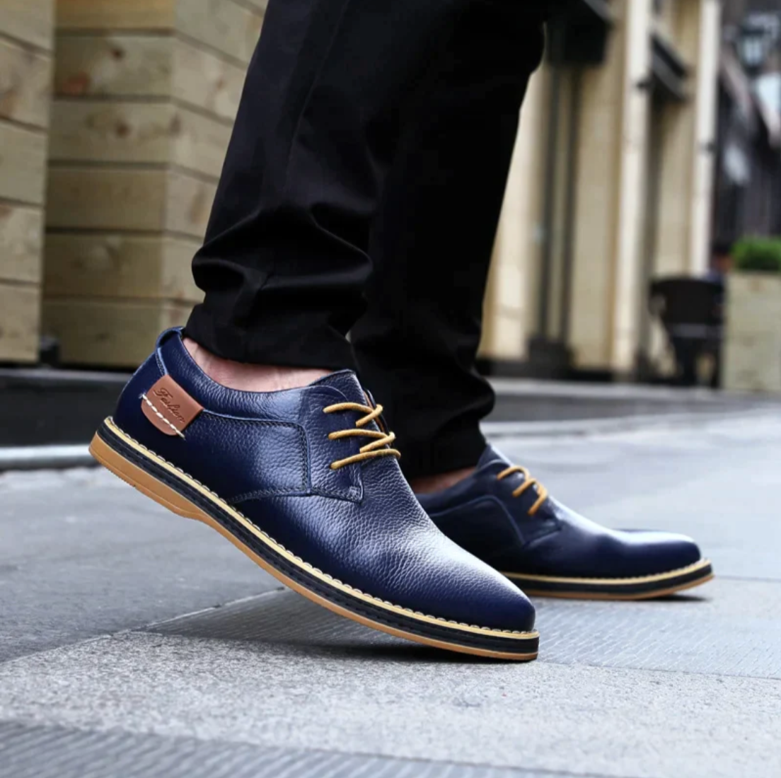 Chaussures homme stylées – Sneakers tendance en cuir pour toutes occasions