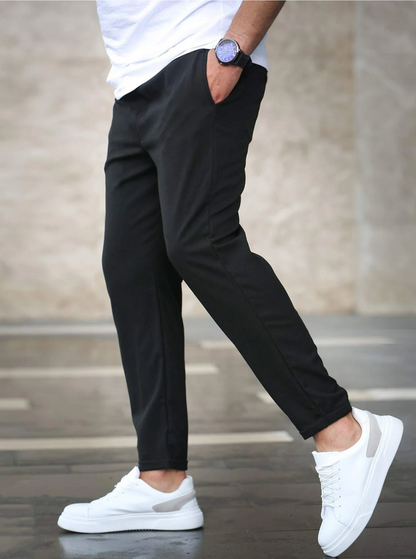 Pantalon court homme – Pantalon léger en coton pour été décontracté et stylé