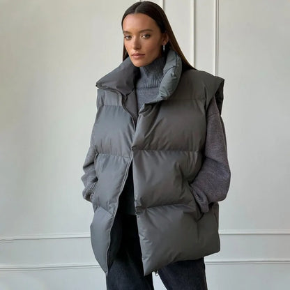 Gilet rembourré femme – Veste chaude et élégante pour hiver et mi-saison