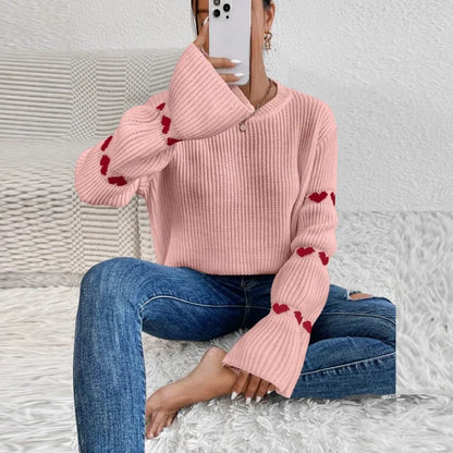 Pull en tricot élégant femme – Pull chic en laine doux et confortable pour l'hiver