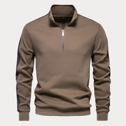 Pull classique homme – Pull en coton doux, coupe moderne et confortable