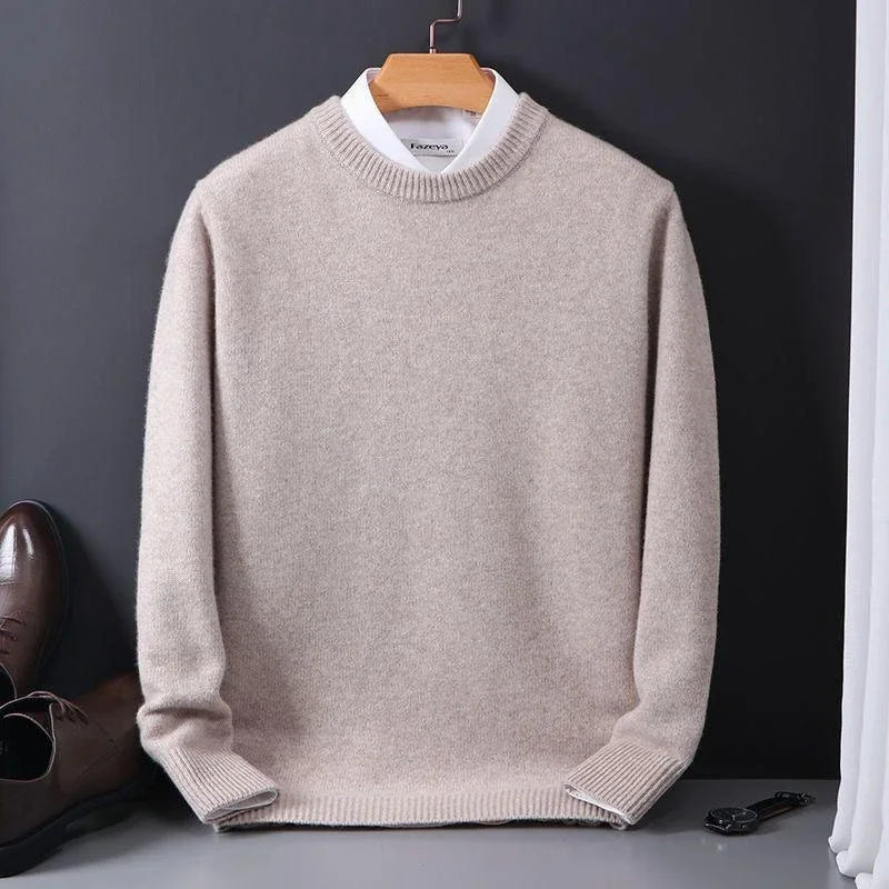 Pull élégant homme – Pull en laine doux et confortable pour toutes occasions