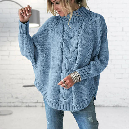 Pull chaud femme – Pull à la mode en laine doux et confortable pour hiver